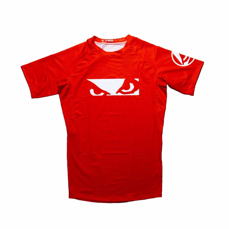 Bad Boy GRappling Rashguard-red